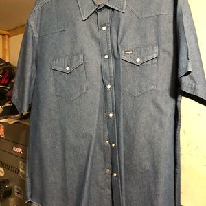 Wrangler Pearl Snap work shirt